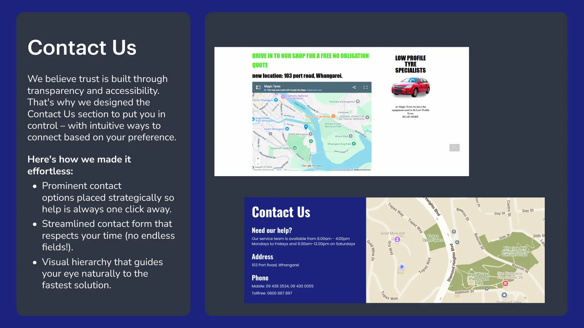 Magic Tyres case study slide